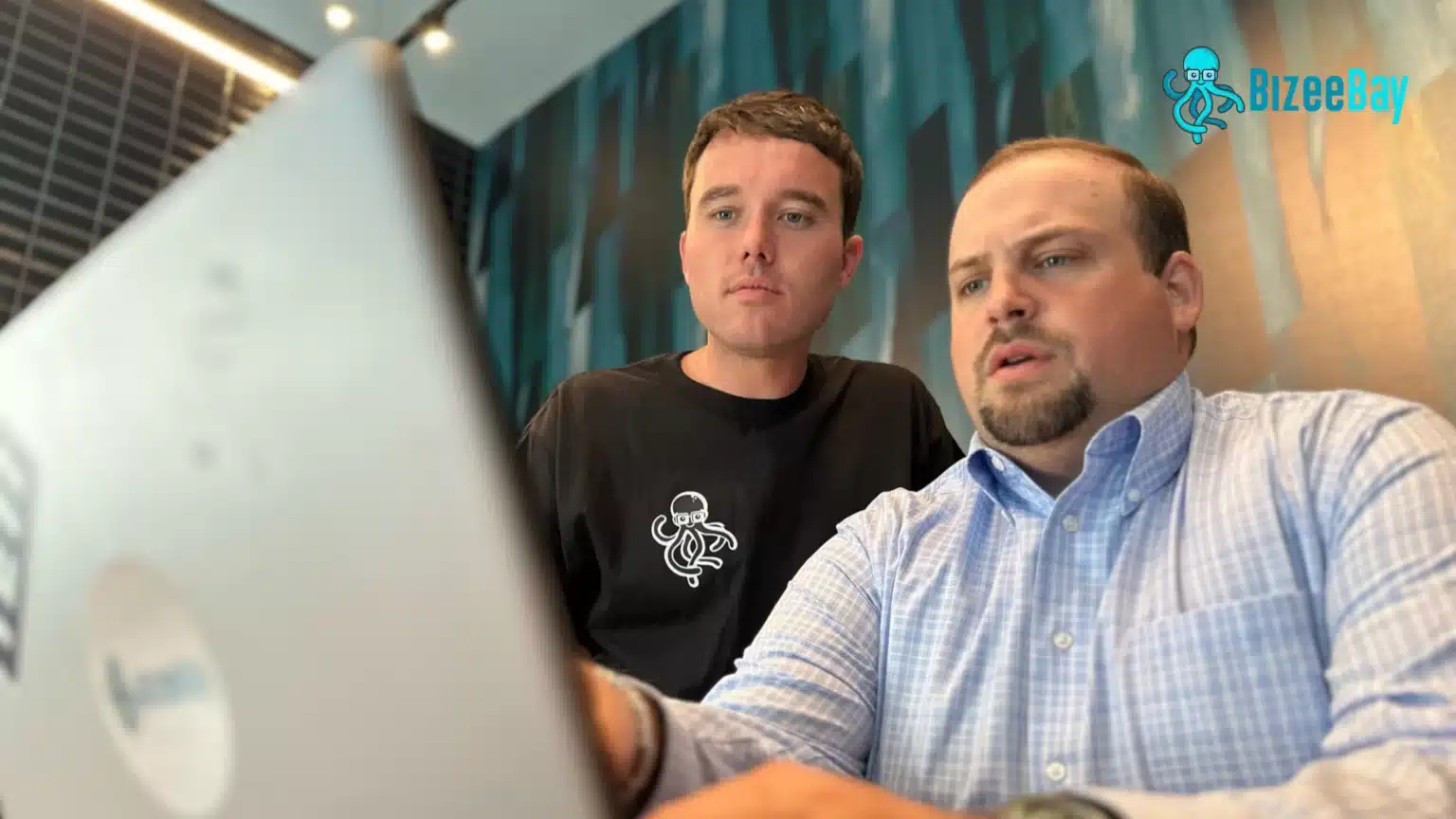 Bizeebay Founder working