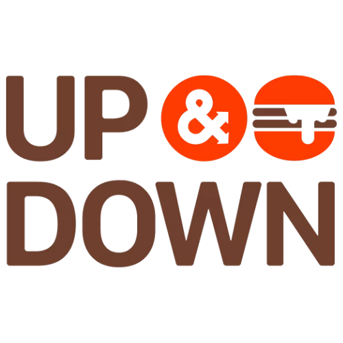 up&down smash burgers logo