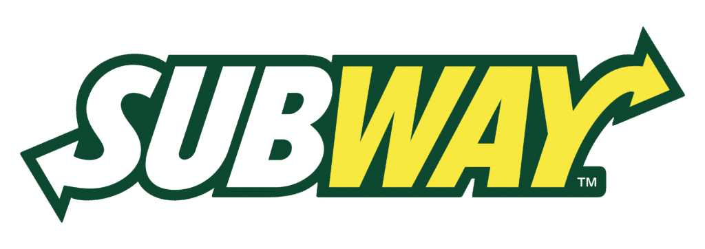 Subway logo, highlighting their business success through BizeeBay’s effective SEO strategies.