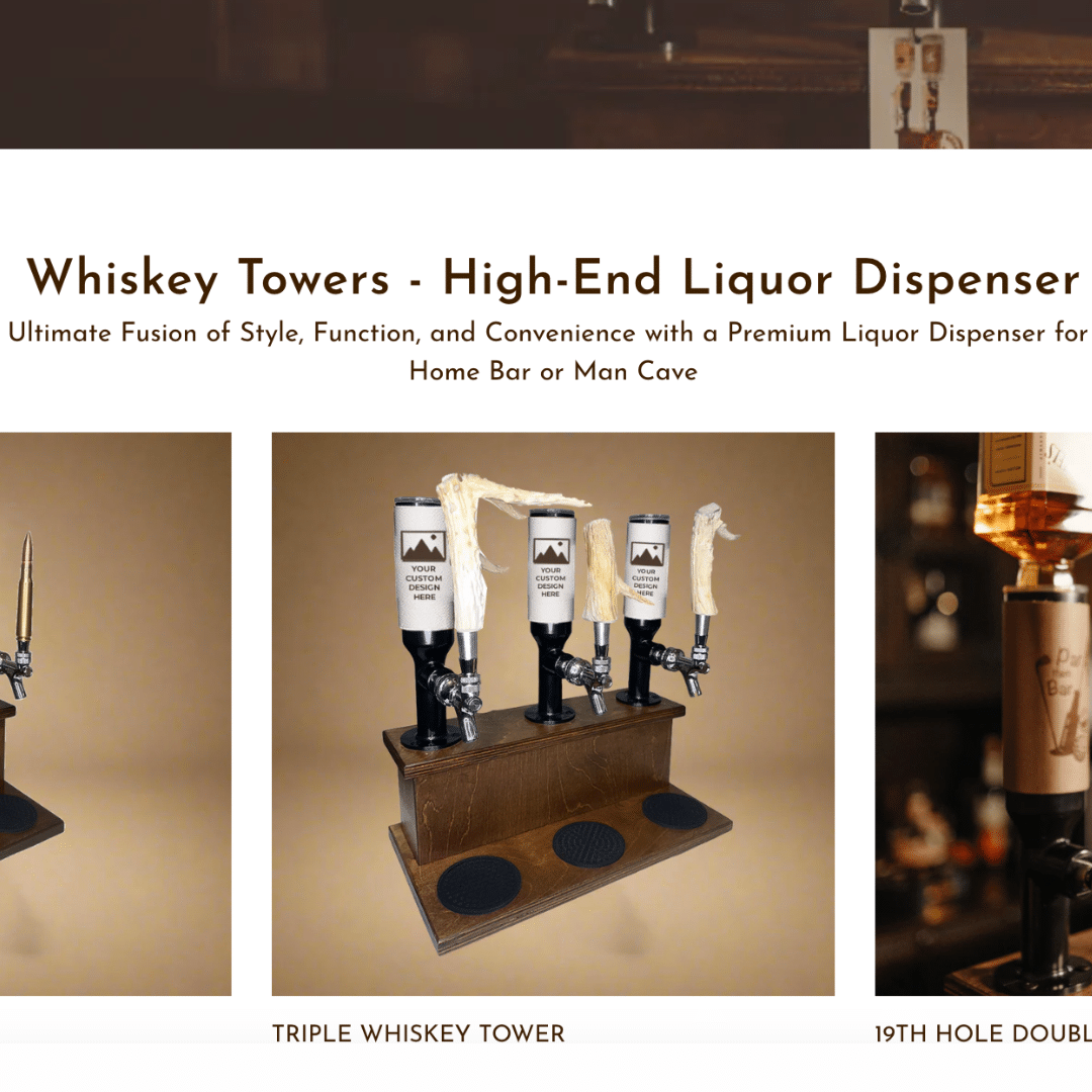 Whiskey Towers Website