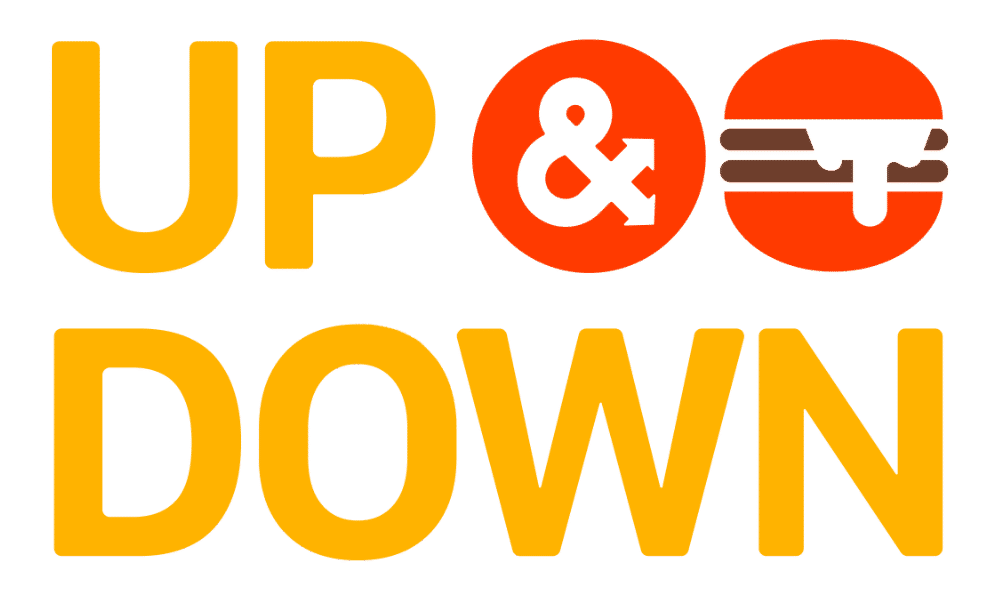 Up and down logo